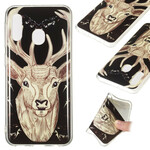 Coque Samsung Galaxy A20e Cerf Majestueux Fluorescente Coque Samsung Galaxy A20e Cerf Majestueux Fluorescente