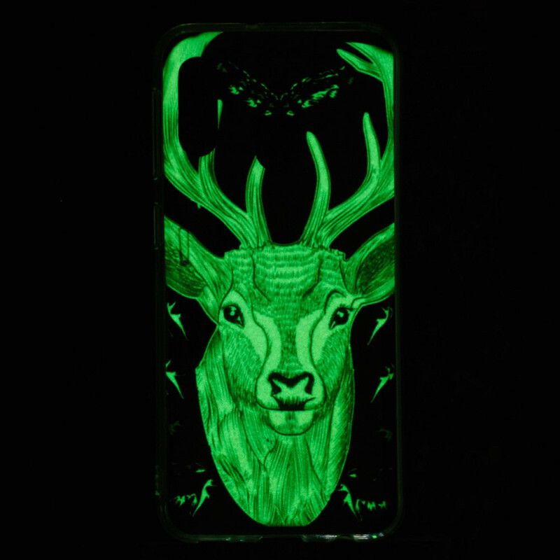 Coque Samsung Galaxy A20e Cerf Majestueux Fluorescente Coque Samsung Galaxy A20e Cerf Majestueux Fluorescente