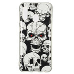 Coque Samsung Galaxy A20e Attention Têtes de Mort Fluorescente Coque Samsung Galaxy A20e Attention Têtes de Mort Fluorescente