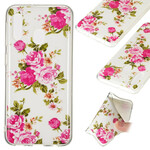 Coque Samsung Galaxy A20e Fleurs Liberty Fluorescente