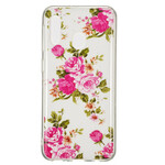 Coque Samsung Galaxy A20e Fleurs Liberty Fluorescente Coque Samsung Galaxy A20e Fleurs Liberty Fluorescente