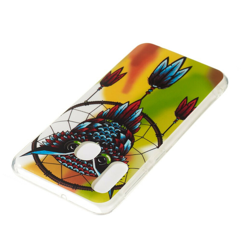 Coque Samsung Galaxy A20e Attrape Rêves Hibou Fluorescente Coque Samsung Galaxy A20e Attrape Rêves Hibou Fluorescente