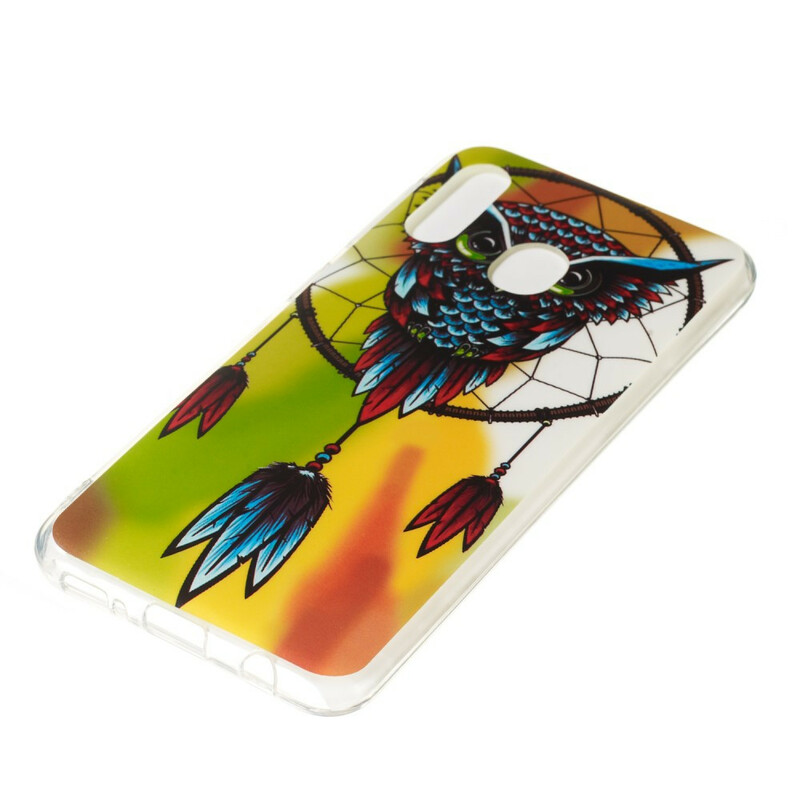 Coque Samsung Galaxy A20e Attrape Rêves Hibou Fluorescente Coque Samsung Galaxy A20e Attrape Rêves Hibou Fluorescente