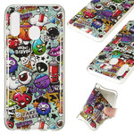 Coque Samsung Galaxy A20e Folie Fluorescente Coque Samsung Galaxy A20e Folie Fluorescente