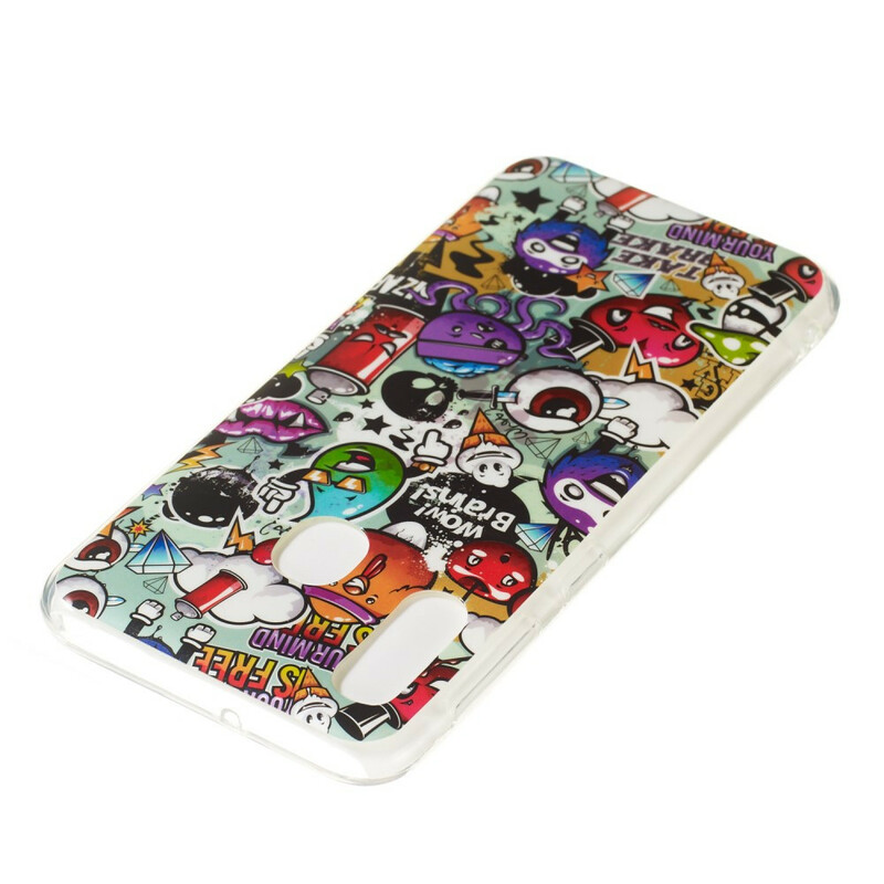 Coque Samsung Galaxy A20e Folie Fluorescente Coque Samsung Galaxy A20e Folie Fluorescente
