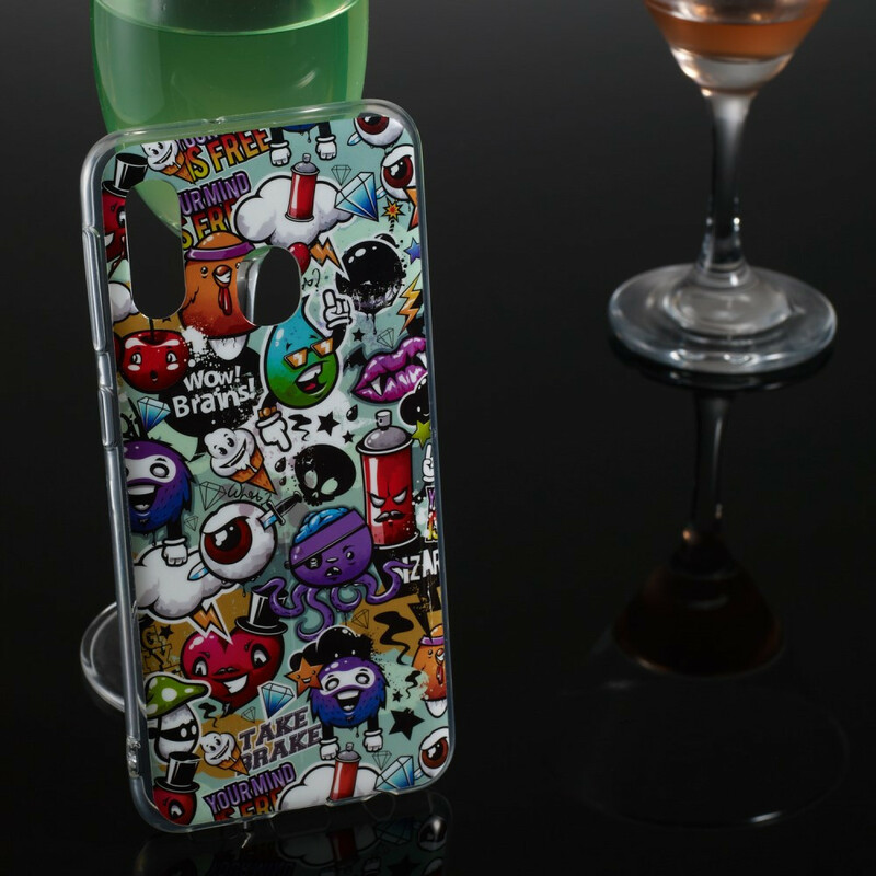 Coque Samsung Galaxy A20e Folie Fluorescente Coque Samsung Galaxy A20e Folie Fluorescente
