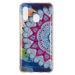 Coque Samsung Galaxy A20e Mandala Coloré Fluorescente Coque Samsung Galaxy A20e Mandala Coloré Fluorescente