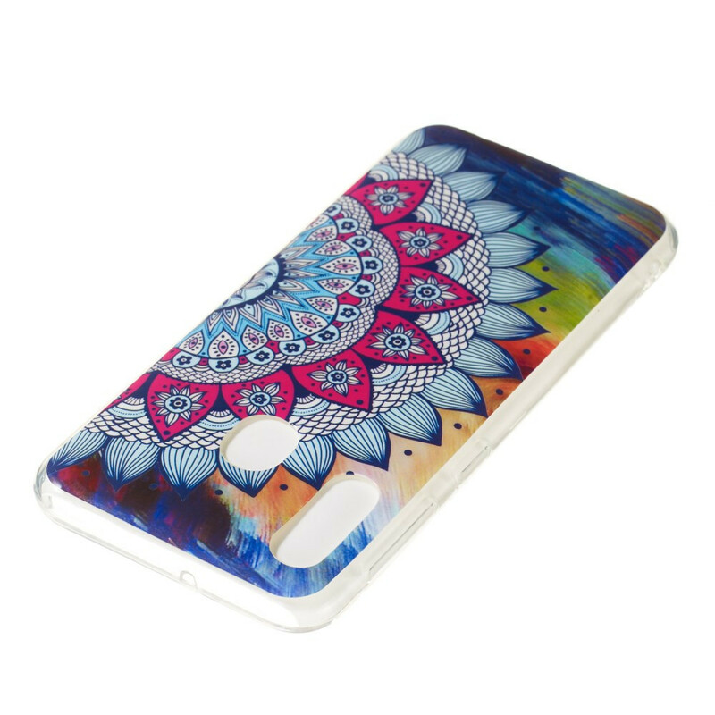 Coque Samsung Galaxy A20e Mandala Coloré Fluorescente Coque Samsung Galaxy A20e Mandala Coloré Fluorescente