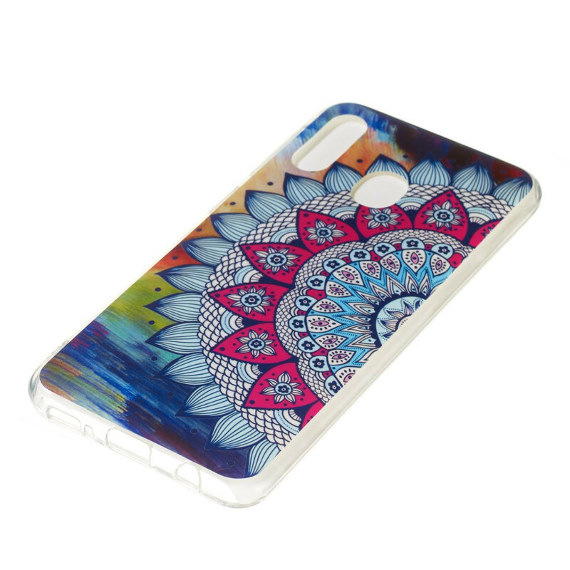Coque Samsung Galaxy A20e Mandala Coloré Fluorescente Coque Samsung Galaxy A20e Mandala Coloré Fluorescente