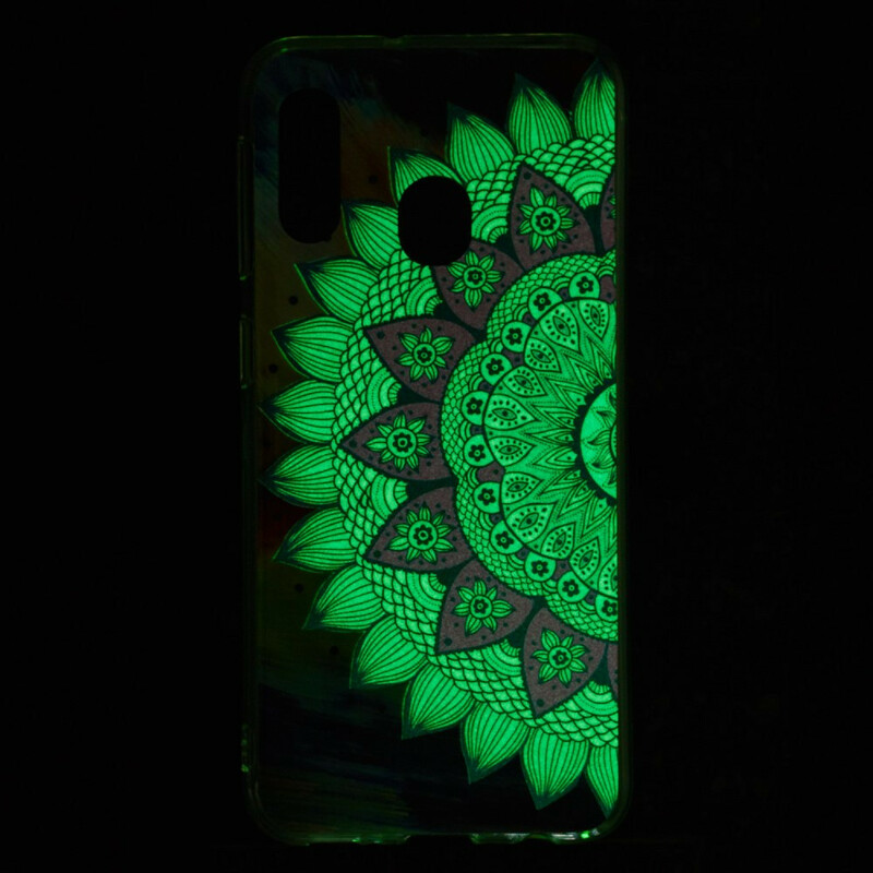 Coque Samsung Galaxy A20e Mandala Coloré Fluorescente Coque Samsung Galaxy A20e Mandala Coloré Fluorescente