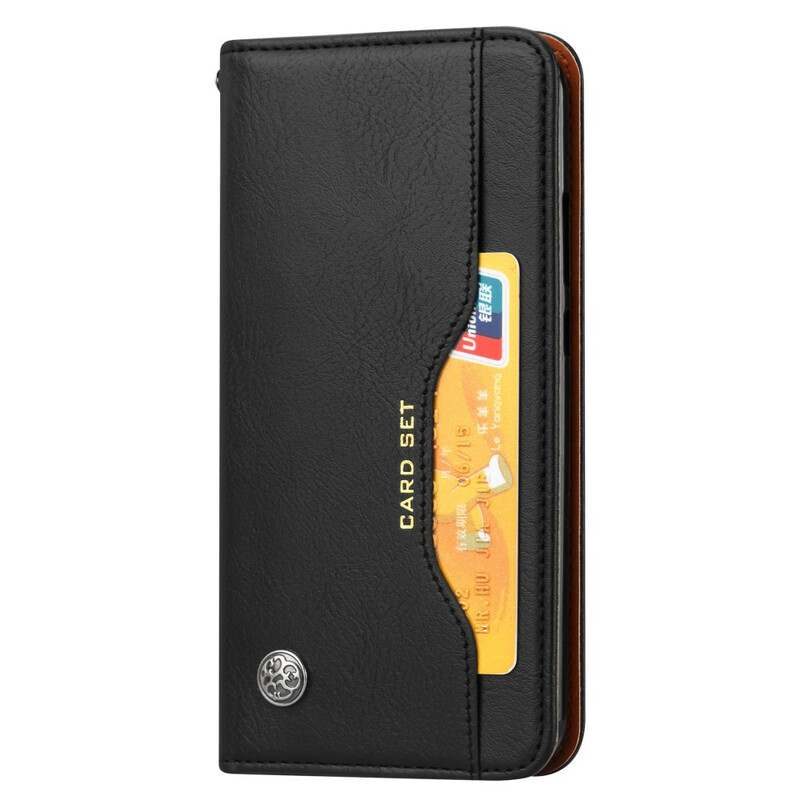 Flip Cover Samsung Galaxy A20e Simili Cuir Porte-Cartes