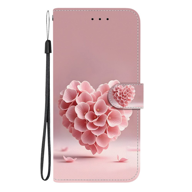 Housse Xiaomi Redmi Note 17 Pro Max 5G Coeur Fleuri