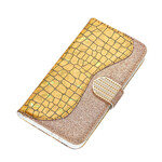 Housse Samsung Galaxy A20e Croco Diamants Housse Samsung Galaxy A20e Croco Diamants