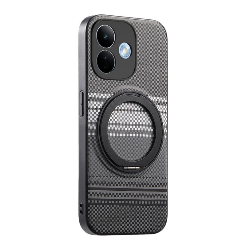 Coque Xiaomi Redmi Note 17 Pro 5G Magnétique Texturée avec Anneau-Support