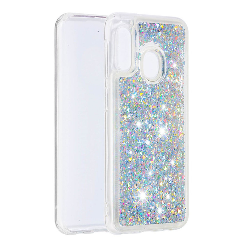 coque a20e samsung paillettes