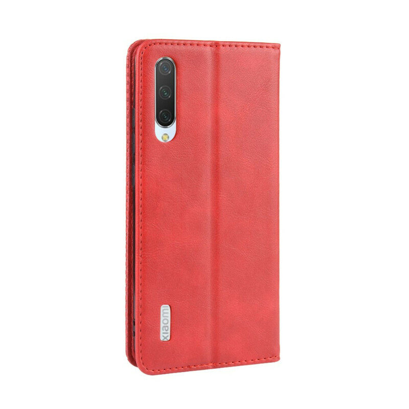 Flip Cover Xiaomi Mi A3 Effet Cuir Vintage Stylisé Flip Cover Xiaomi Mi A3 Effet Cuir Vintage Stylisé