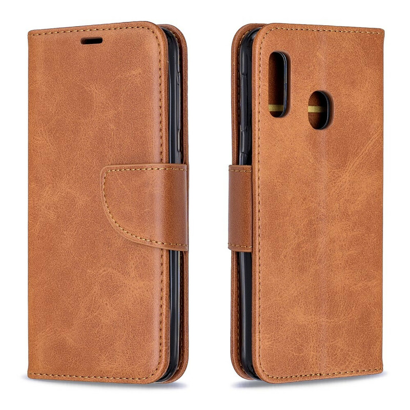 Housse Samsung Galaxy A20e Lisse Rabat Oblique Housse Samsung Galaxy A20e Lisse Rabat Oblique