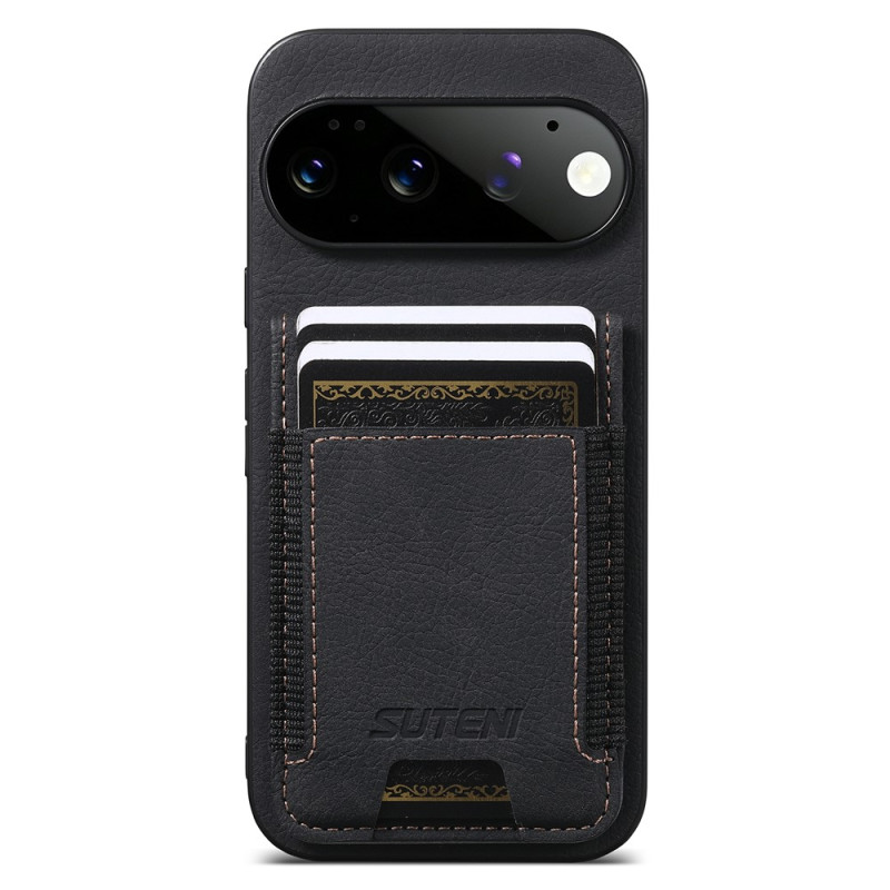 Coque Google Pixel 11 Porte-Cartes Simili Cuir SUTENI