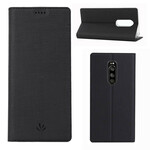 Flip Cover Sony Xperia 1 Texturée Flip Cover Sony Xperia 1 Texturée