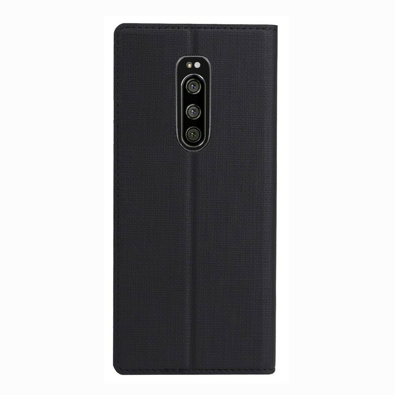 Flip Cover Sony Xperia 1 Texturée Flip Cover Sony Xperia 1 Texturée