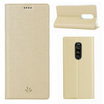 Flip Cover Sony Xperia 1 Texturée