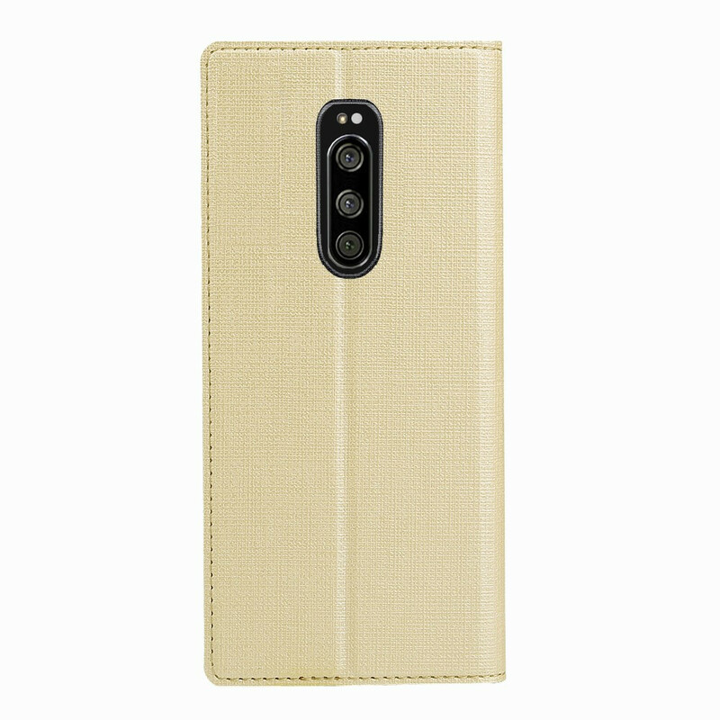 Flip Cover Sony Xperia 1 Texturée