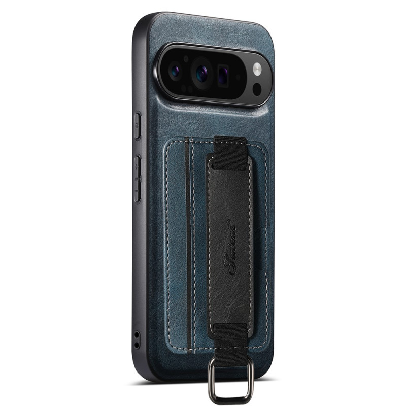 Coque Google Pixel 11 Pro Porte-Cartes et Bande de Maintien SUTENI