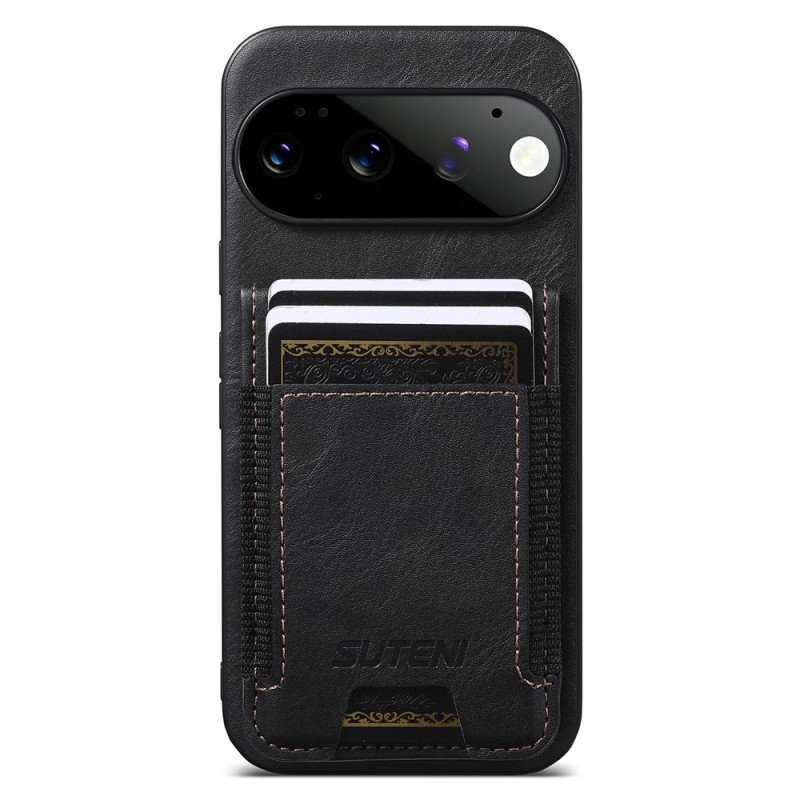 Coque Google Pixel 11 Pro Porte-Cartes Vintage SUTENI