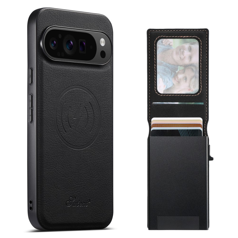 Coque Google Pixel 11 Pro XL Porte-Cartes Flip SUTENI