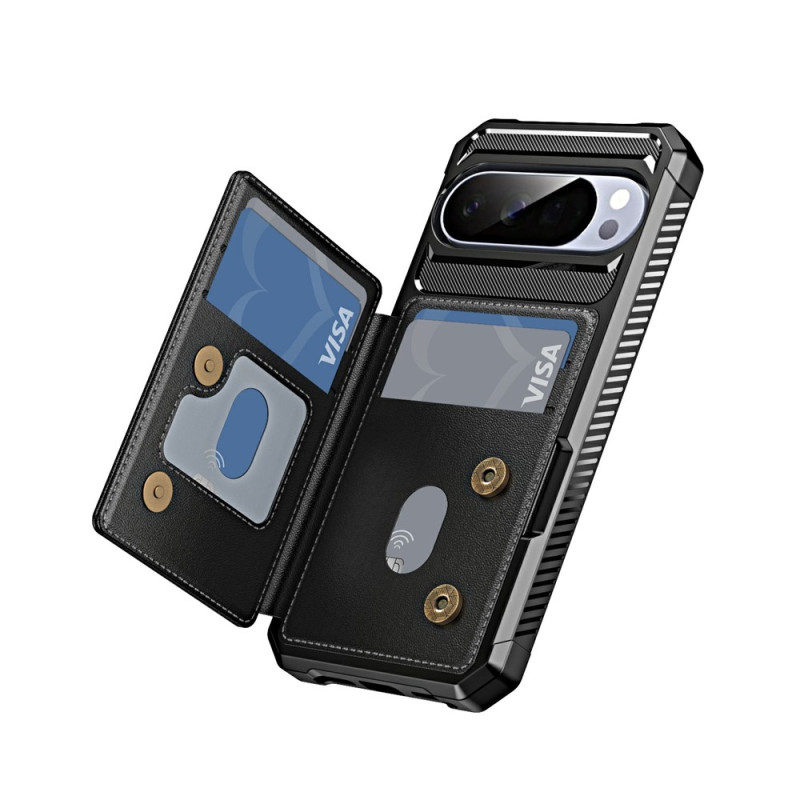 Coque Google Pixel 11 Pro XL Porte-Cartes Coins Renforcés