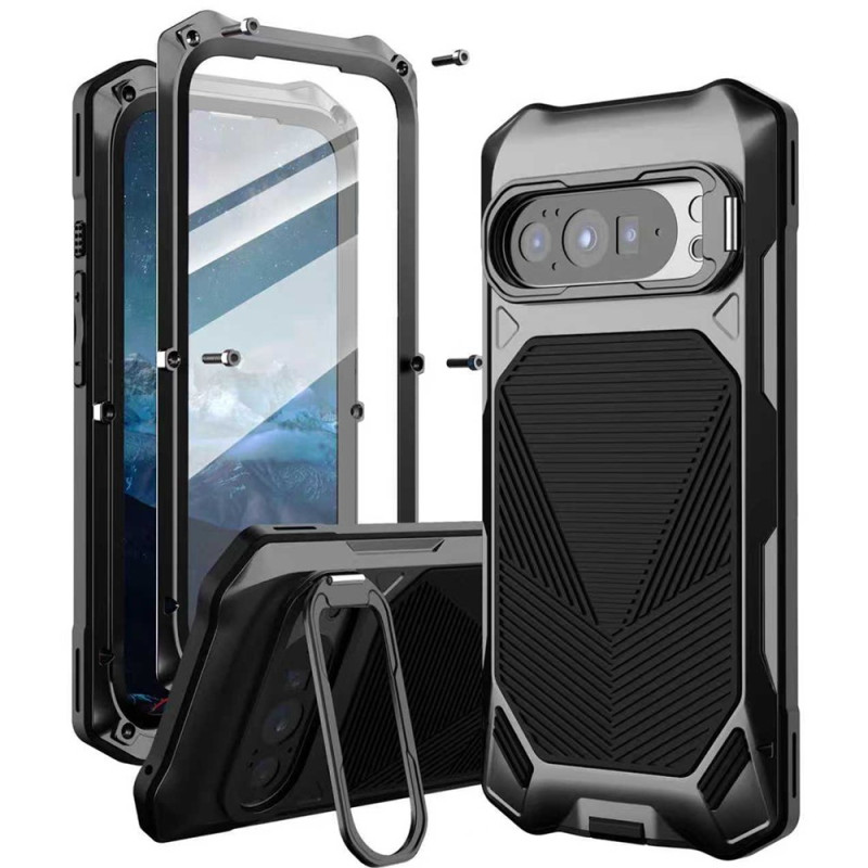 Coque Google Pixel 11 Pro XL Magnétique Antichoc avec Support Métallique