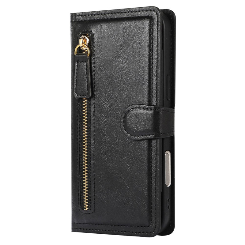 Housse iPhone 18 Pro / 17 Pro Portefeuille et Pochette Zippée