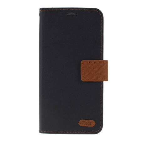 Housse Samsung Galaxy Note 10 Bicolore Tissu