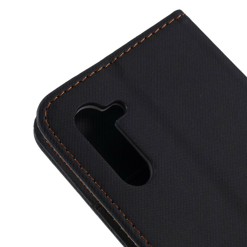 Housse Samsung Galaxy Note 10 Bicolore Tissu Housse Samsung Galaxy Note 10 Bicolore Tissu