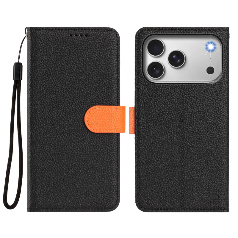 Housse iPhone 18 Pro / 17 Pro Portefeuille Magnétique Amovible Anti-RFID