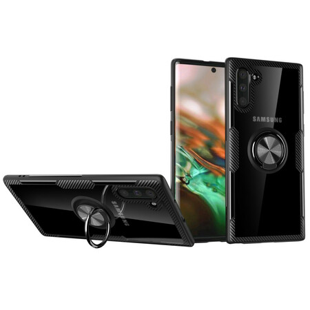 Coque Samsung Galaxy Note 10 Métal et Anneau