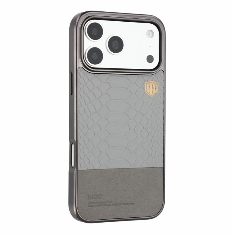 Coque iPhone 18 Pro / 17 Pro Magnétique Effet Crocodile KIGC