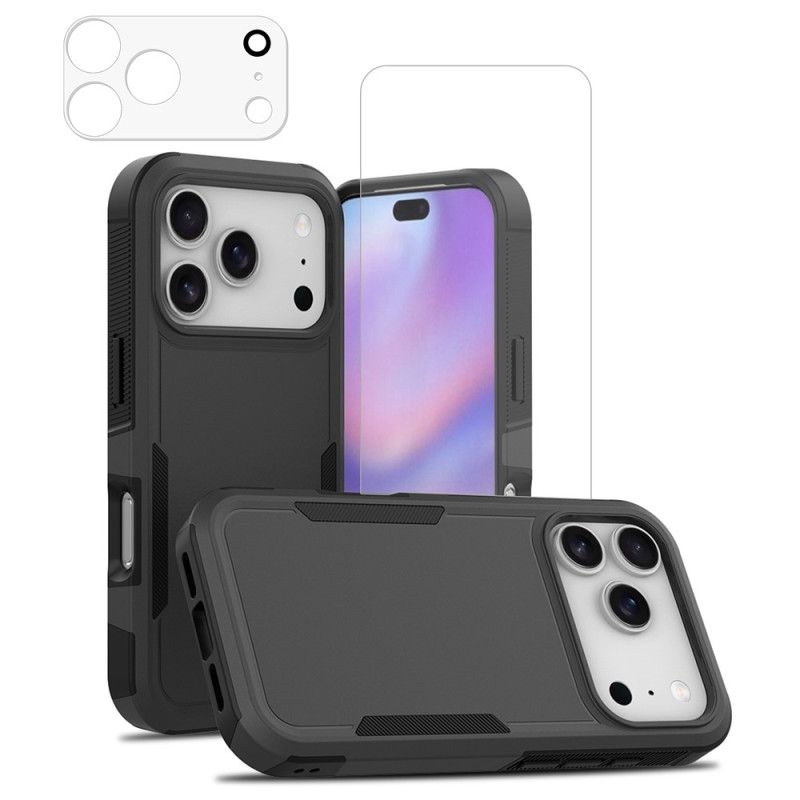 Coque iPhone 18 Pro Max Antidérapante avec Verre Écran et Protection Caméra