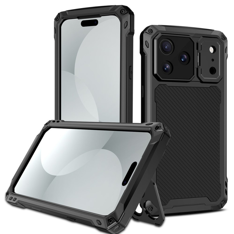 Coque iPhone 18 Pro Max Magnétique Renforcée Support Caméra et Verre Trempé