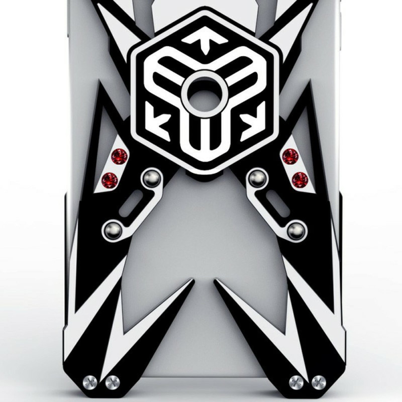 Bumper iPhone 18 Pro Max / 17 Pro Max Design Mécanique en Aluminium avec Suppor