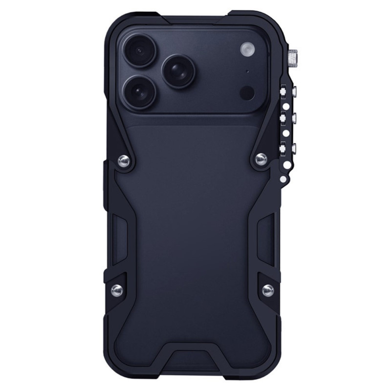 Bumper iPhone 18 Pro Max / 17 Pro Max Style Mécanique avec Dragonne