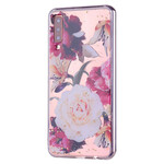 Coque Samsung Galaxy A70 Floralies et Paillettes Coque Samsung Galaxy A70 Floralies et Paillettes