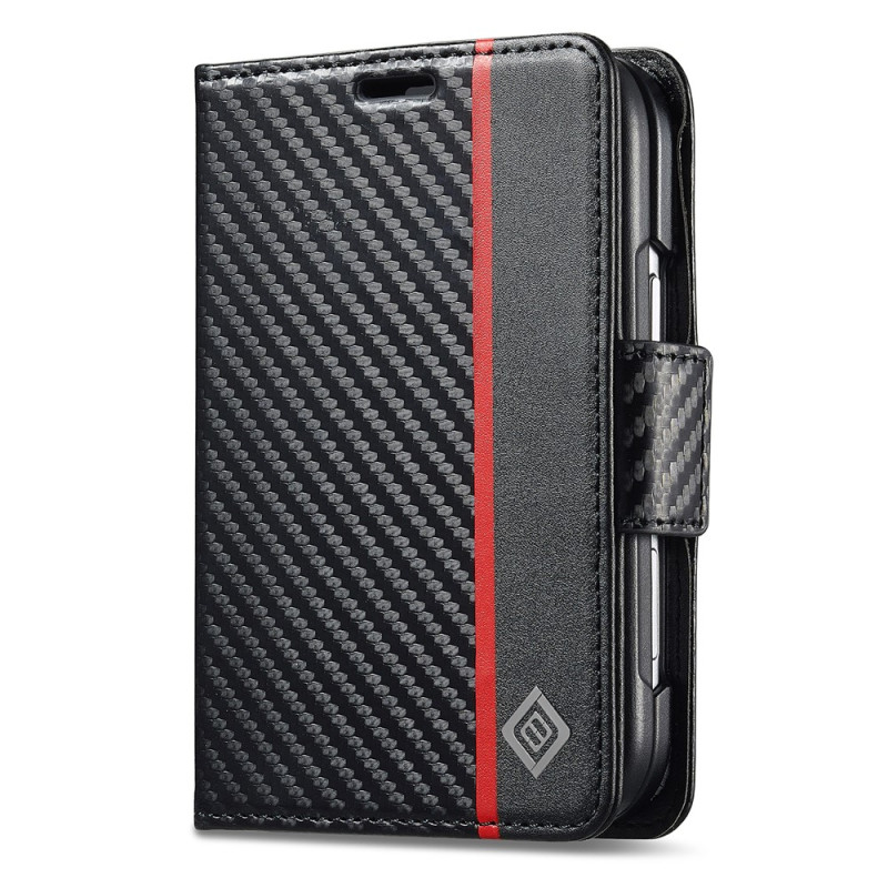 Housse iPhone Duo Fibre Carbone LC.IMEEKE