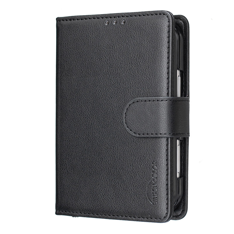 Housse iPhone Duo Simili Cuir BINFEN COLOR