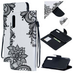 Housse Samsung Galaxy A70 Dentelle à Lanière Amovible Housse Samsung Galaxy A70 Dentelle à Lanière Amovible