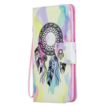 Housse Samsung Galaxy A70 Attrape Rêves Aquarelle à Lanière Amovible Housse Samsung Galaxy A70 Attrape Rêves Aquarelle à Lanière Amovible