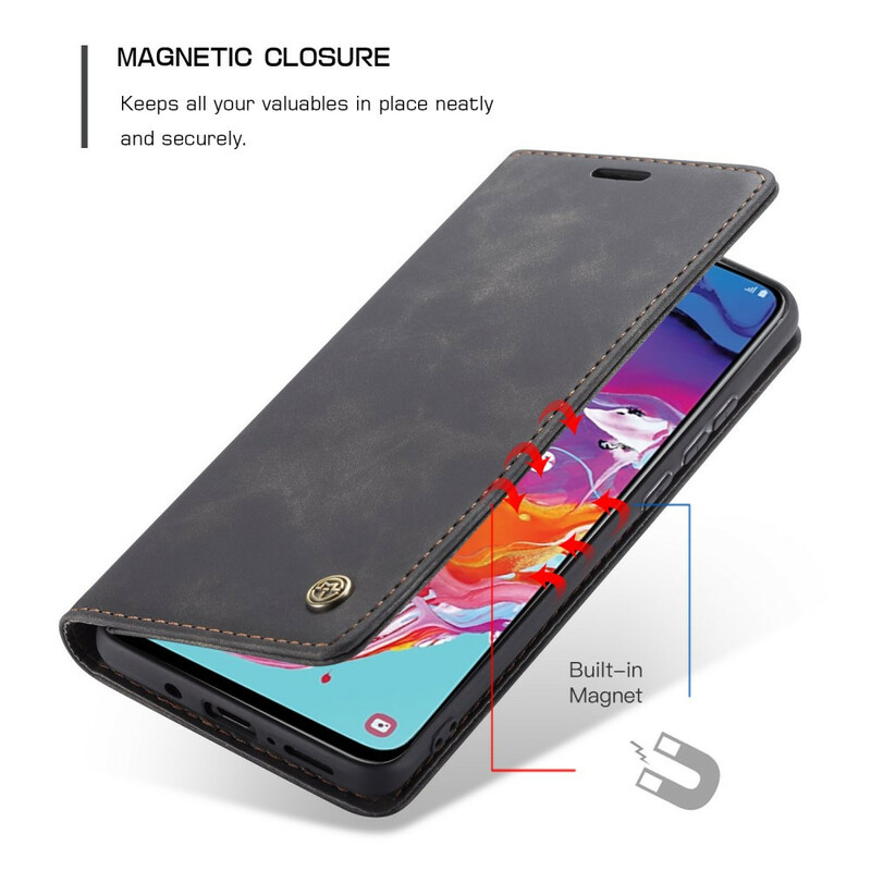 Flip Cover Samsung Galaxy A70 CASEME Simili Cuir Flip Cover Samsung Galaxy A70 CASEME Simili Cuir