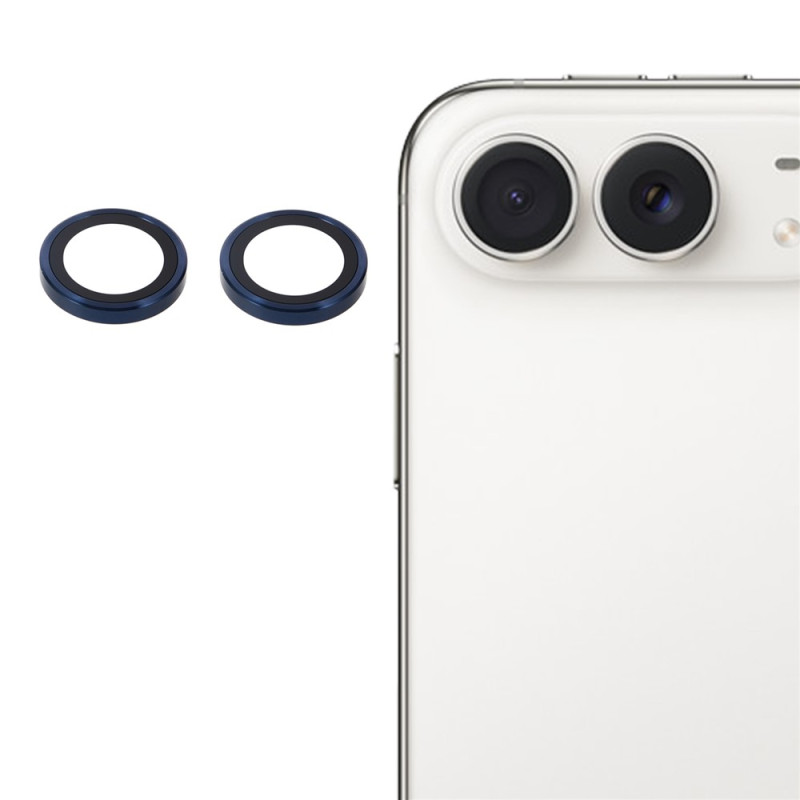 Lentille de Protection en Verre Trempé pour iPhone Duo Anneaux