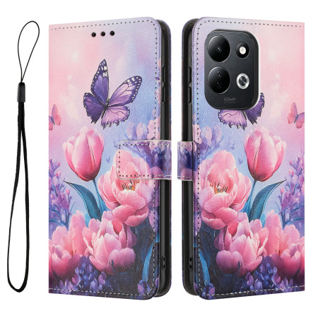 Housse Poco C95 Pro Fleurs...