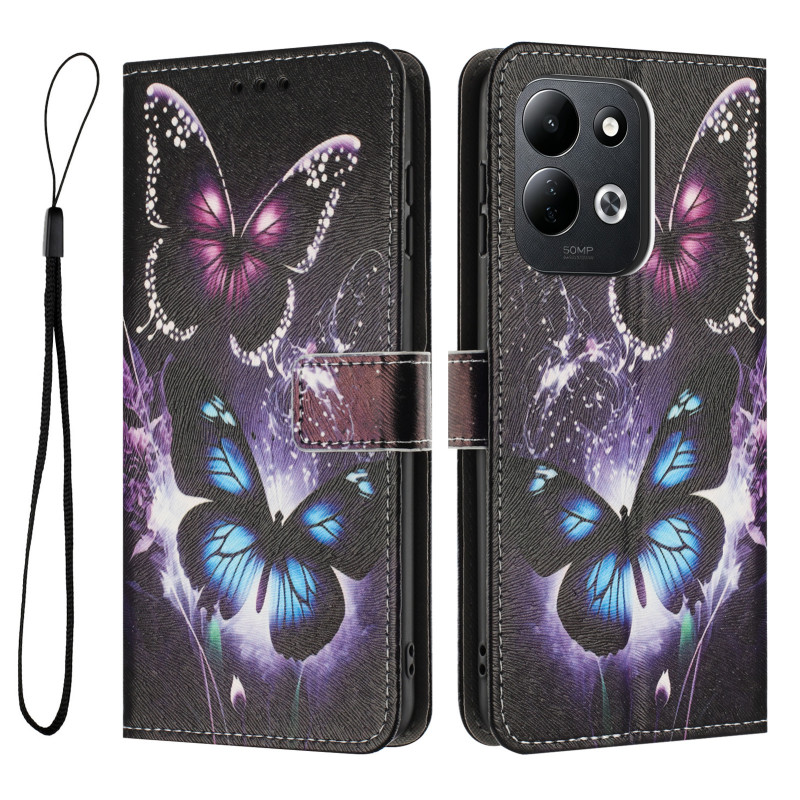 Housse Poco C95 Pro Deux Papillons